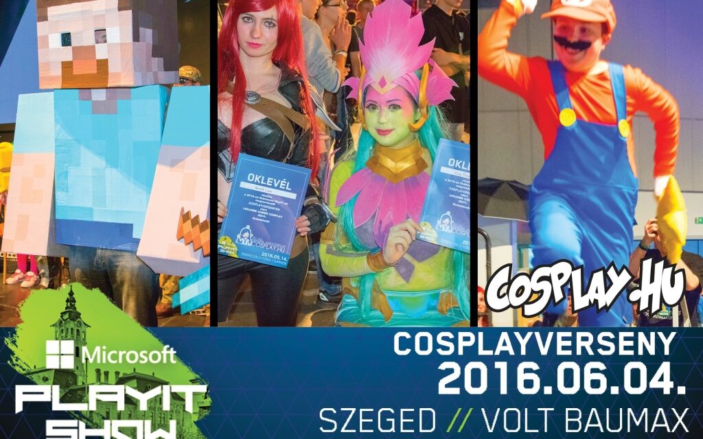 2016 Szegedi PlayIT Show – Cosplayverseny