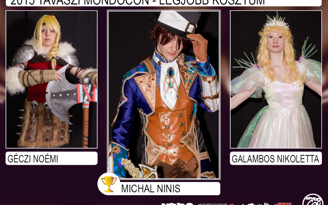 2015 Tavaszi MondoCon – Cosplayverseny nyertesek