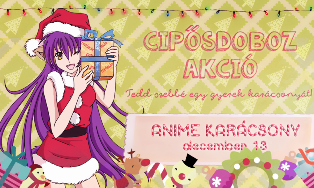 Cipősdoboz Akció az Animekarácsonyon