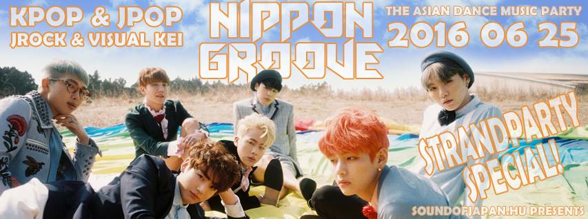 Nippon Groove – Strandparty (2016. június 25.)