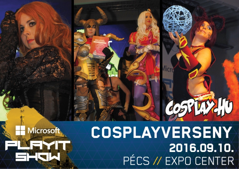 2016 Pécs PlayIT Show – Cosplayverseny