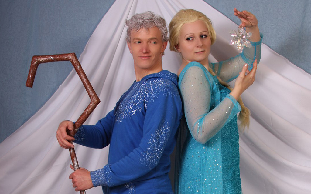 Photoshoot: Elsa és Jack (Jégvarázs és Az öt legenda – Catleen és Lord Halgor)