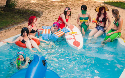 Photoshoot: League of Legends Pool Party
