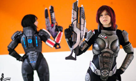 Photoshoot: Shepard duo (Mass Effect – Yuriko és Evil-Siren)