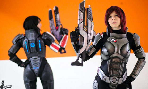 Photoshoot: Shepard duo (Mass Effect – Yuriko és Evil-Siren)