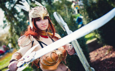 Photoshoot: Valkyrie Leona (League of Legends – Suisen Cosplay)