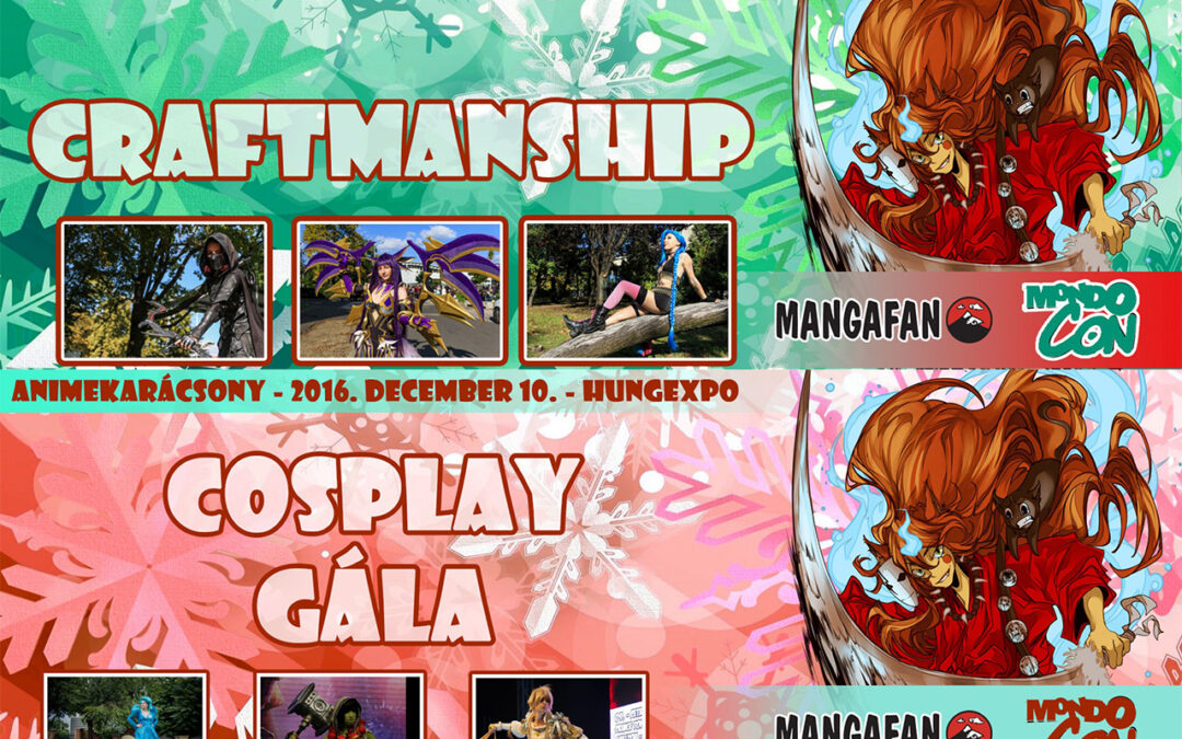 ANIMEKARÁCSONY 2016 – Cosplayverseny felvételei