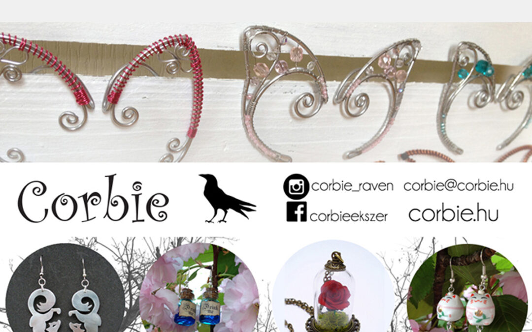 Corbie, kézzel készült ékszerek a Cosplay Farsangon