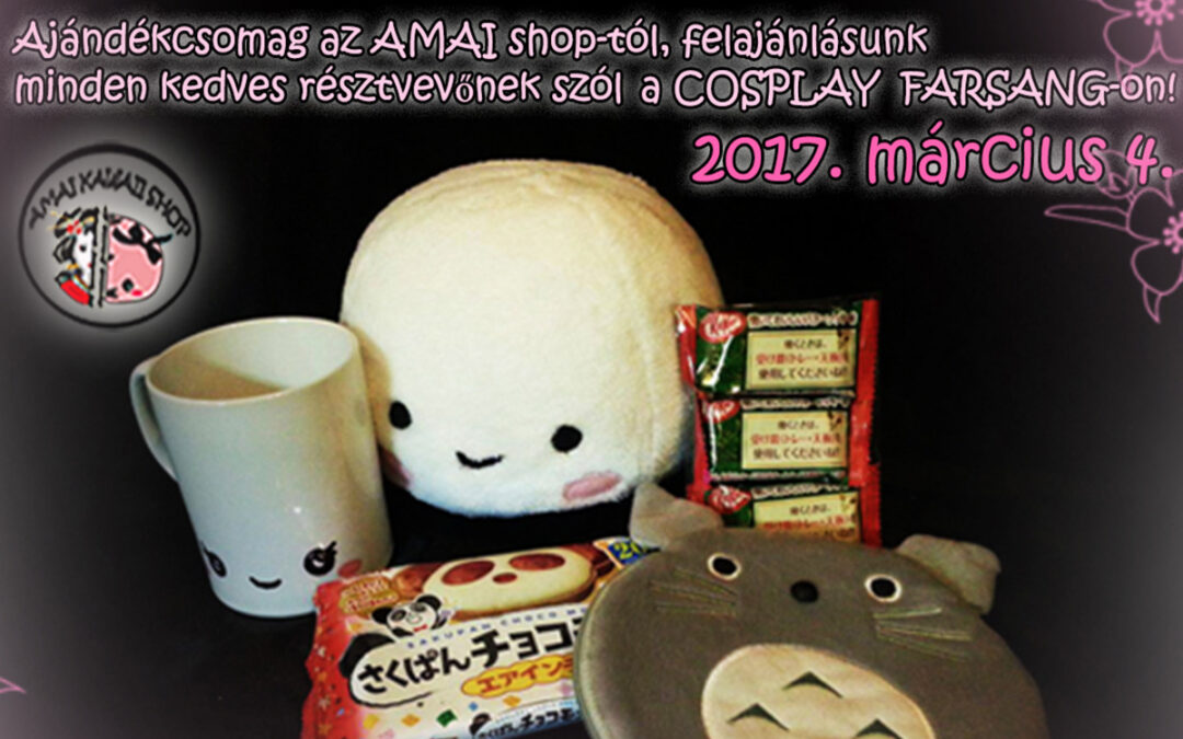 Nyerd meg az Amai Land csomagjait a Cosplay Farsang cosplayversenyén!
