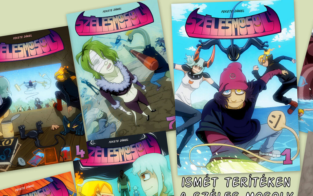 Szerezd be a Széles Mosoly köteteit a Cosplay Farsangon!