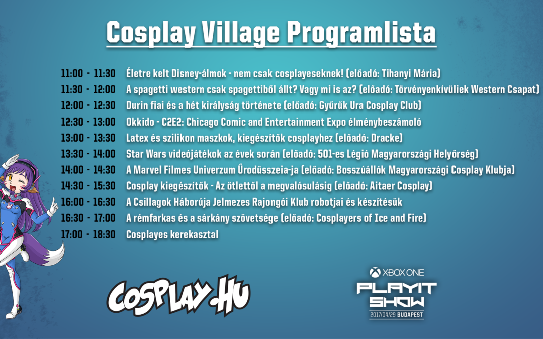 Cosplay Village programlista