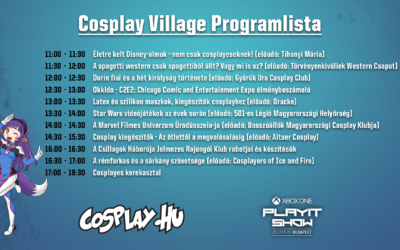 Cosplay Village programlista
