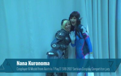 COSPLAYES VILLÁMINTERJÚ – Nana Kuronova