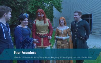 COSPLAYES VILLÁMINTERJÚ – Four Founders csapat