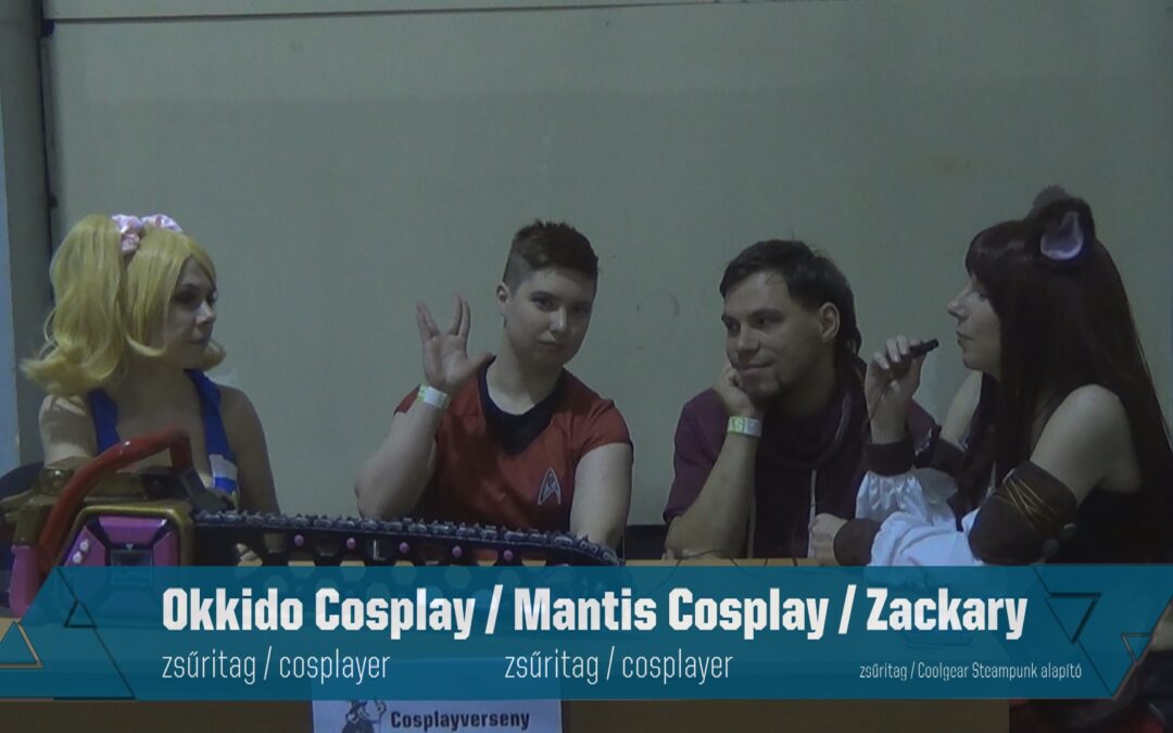 COSPLAYES VILLÁMINTERJÚK – Interjú a tavaszi XBOX ONE PLAYIT SHOW BUDAPEST 2017 Cosplayversenyének zsűriével