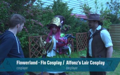COSPLAYES VILLÁMINTERJÚ – Flowerland-Flo Cosplay & Alfonz’s Lair Cosplay