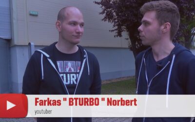 PLAYIT YOUTUBER VILLÁMINTERJÚ – Farkas „BTURBO” Norbert