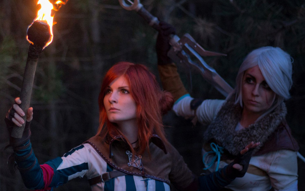 Photoshoot: Triss & Ciri (The Witcher 3 – Nezrenael & Dorachin)
