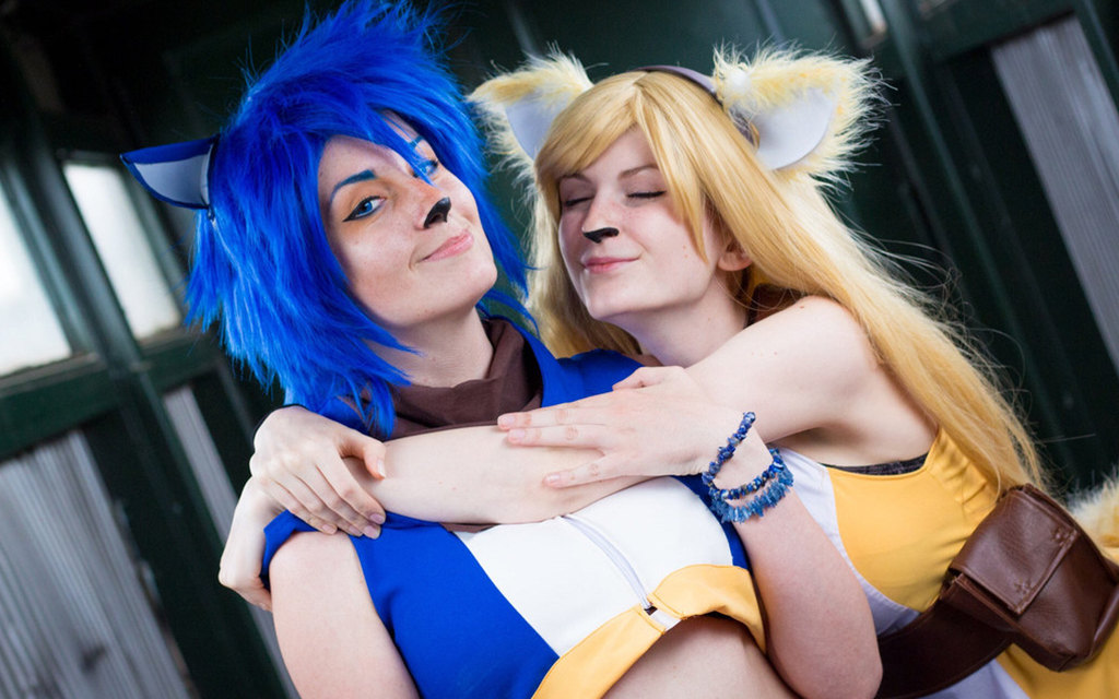 Photoshoot: Sonic & Tails (Dorachin & Nezrenael)