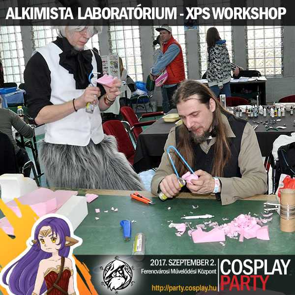 XPS workshop az őszi Cosplay Partyn
