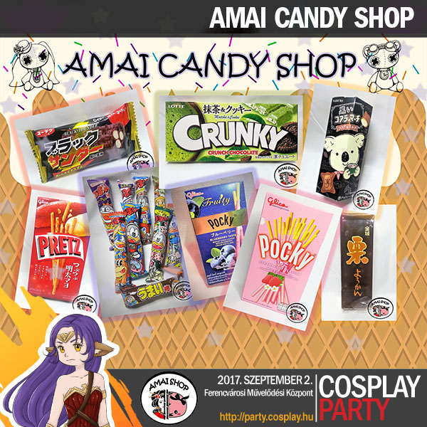AMAI Candy Shop a Cosplay Partyn