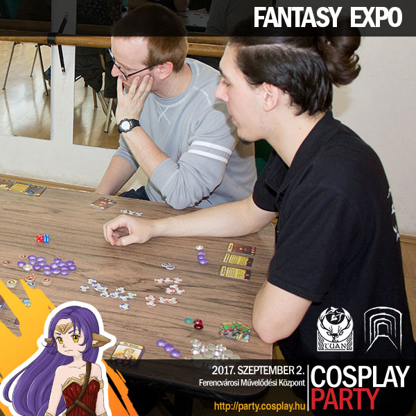 Társasjátékok az őszi Cosplay Party és Fantasy Expon