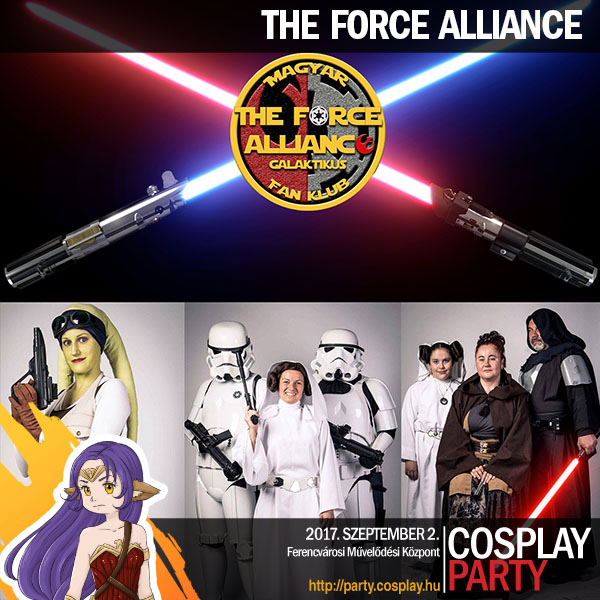 Ismerd meg The Force Alliance-t az őszi Cosplay Party-n