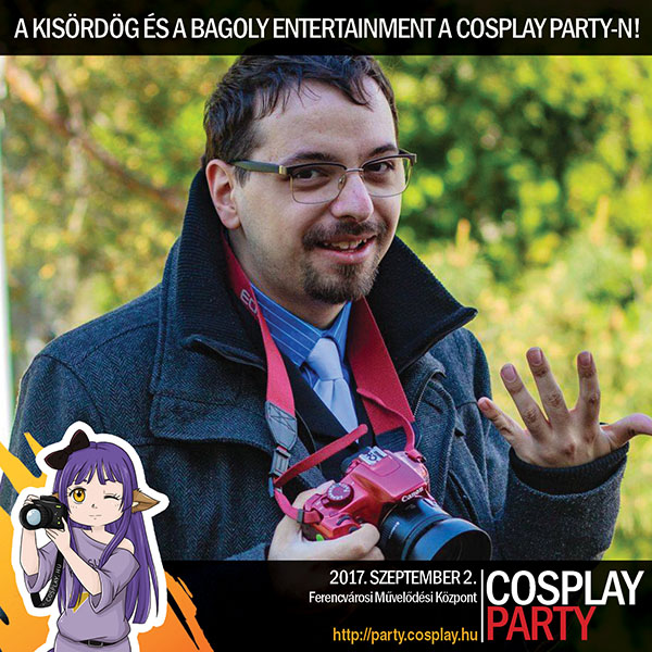 A kisördög és a bagoly Entertainment is ott lesz a Cosplay Partyn!
