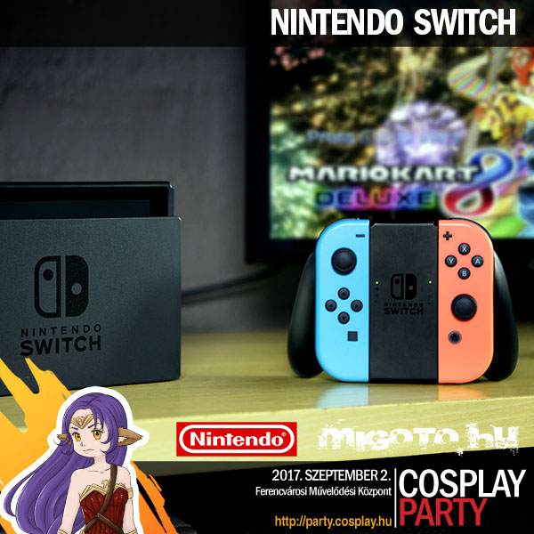 Próbáld ki a Nintendo Switch-t az őszi Cosplay Partyn