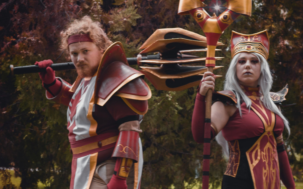 Photoshoot: High Inquisitor Whitemane & Scarlet Commander Mograine (World of Warcraft – Hinna és Ikari)