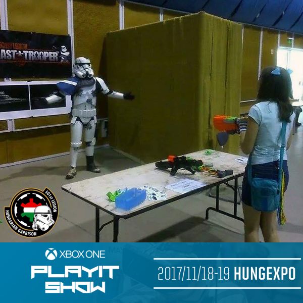 A Blast-a trooper játék, az 501-es Légió Magyarországi Helyőrség tagjaival a Playit-en.
