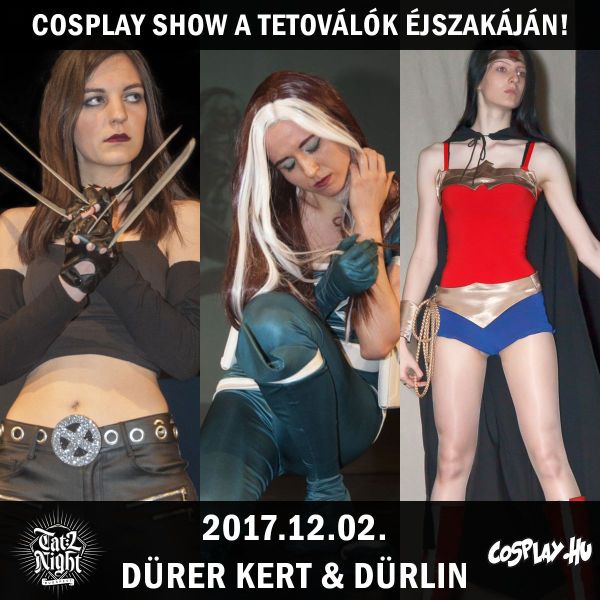 Cosplay Show, a Tetoválók Éjszakája 2017-en!