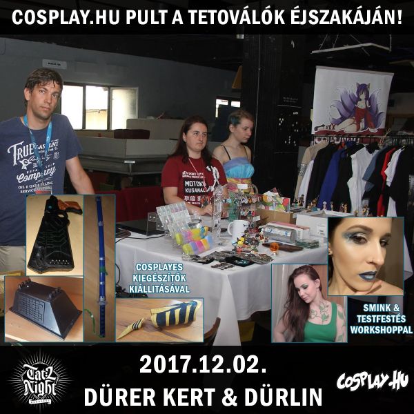 Cosplay.hu pult a Tetoválók Éjszakája 2017-en!