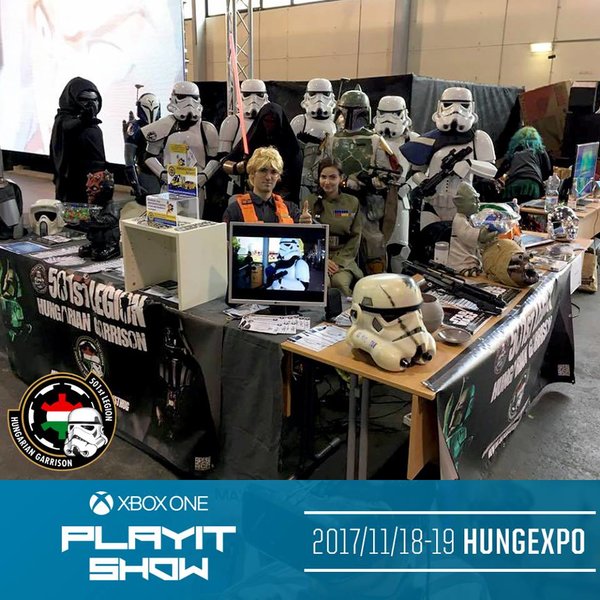 Az 501-es Légió Magyarországi Helyőrség szokásos kiállítását is kihozza a Cosplay Faluba!
