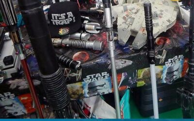 Fénykard simogatás a The Force Alliance asztalánál, az Xbox One Playit Show Budapesten, a Cosplay Faluban!