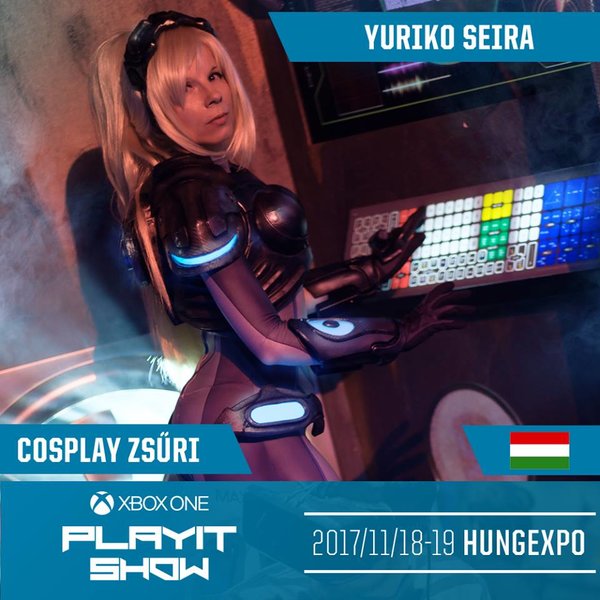 Az Xbox One PlayIT Show Budapest cosplayverseny zsűrink negyedik tagja: Yuriko Seira!