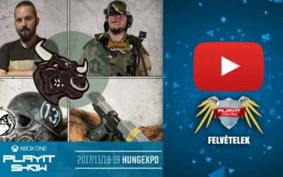 PLAYIT SHOW BUDAPEST 2017-NOV – Cosplay Village (1. nap) – 05 – Kezdő cosplayesek kalauza [Tulok Arms előadása]
