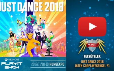PLAYIT SHOW BUDAPEST 2017-NOV – Cosplay Village (1. nap) – 10 – Just Dance 2018 játék cosplayesekkel