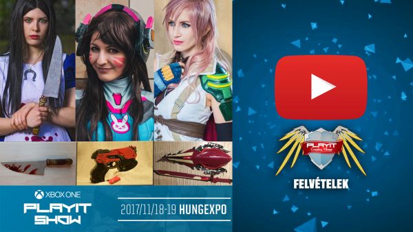 PLAYIT SHOW BUDAPEST 2017-NOV – Cosplay Village (2. nap) – 01 – Cosplay kiegészitők: Mit, miből és hogyan ne?