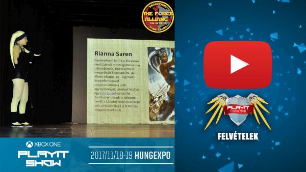 PLAYIT SHOW BUDAPEST 2017-NOV – Cosplay Village (2. nap) – 04 – Twilekek a Star Wars Univerzumban