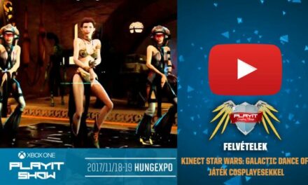PLAYIT SHOW BUDAPEST 2017-NOV – Kinect Star Wars: Galactic Dance Off (cosplayesekkel)