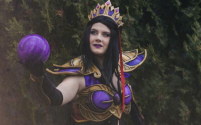 Photoshoot: Purple Wizard (Diablo III – Roxy)