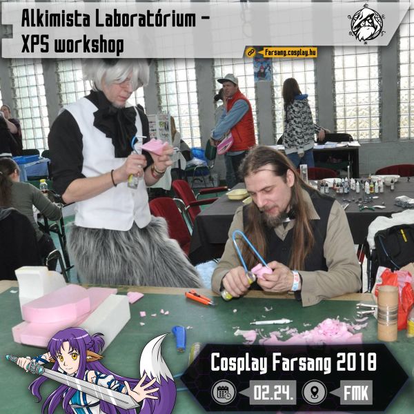 2018 Cosplay Farsang Programok – Alkimista Laboratórium: XPS workshop