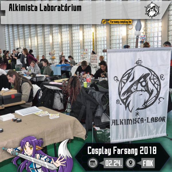 Alkimista Laboratórium a 2018-as Cosplay Farsangon!