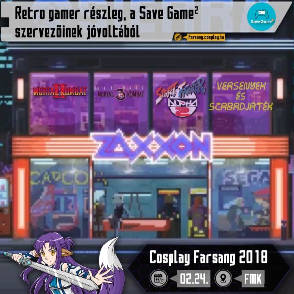 Retro gamer részleg, a Save Game2 szervezőinek jóvoltából!