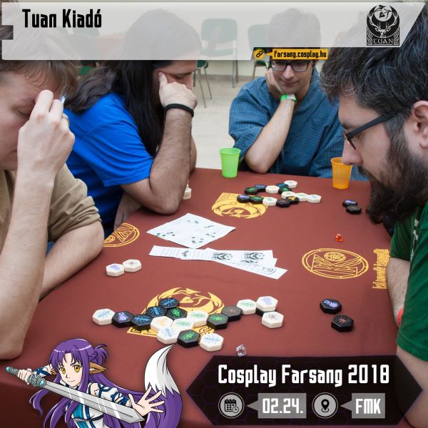 A Tuan Kiadó is kint lesz Cosplay Farsangon!