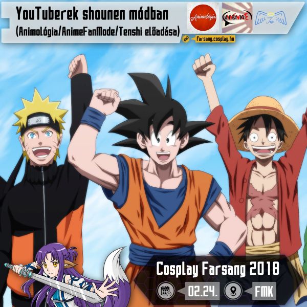 YouTuberek shounen módban (Animológia/AnimeFanMode/Tenshi előadása)