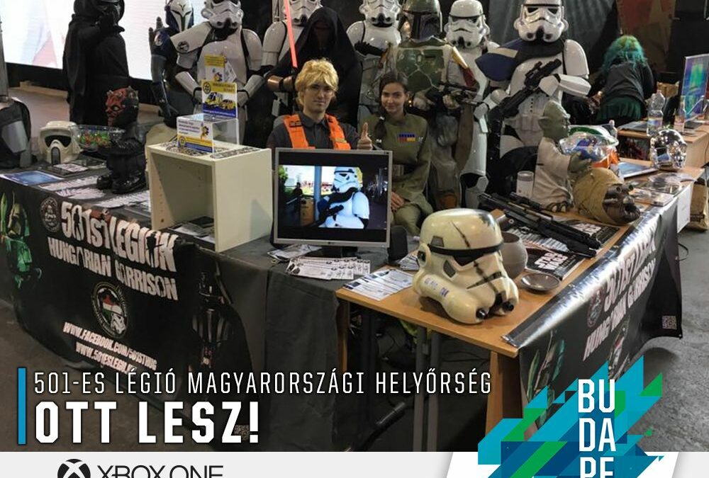 2018 NYÁRI PLAYIT SHOW BUDAPEST – AZ 501-ES LÉGIÓ MAGYARORSZÁGI HELYŐRSÉG OTT LESZ!