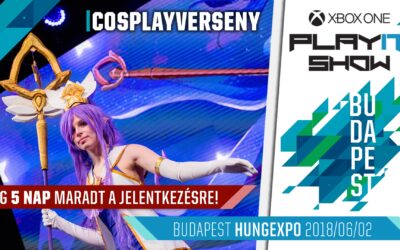 2018 NYÁRI PLAYIT SHOW BUDAPEST – MÁR CSAK 5 NAPOTOK MARADT A COSPLAYVERSENYRE JELENTKEZNI!