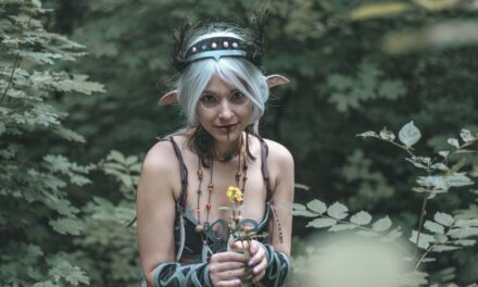 Photoshoot: Elf Druid (Original – Purplepastelchalk)